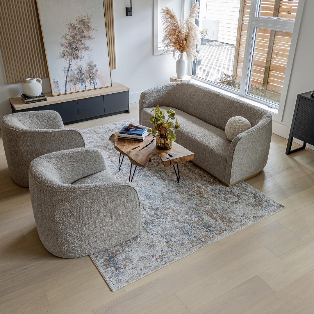 Evita Sofa - Truffle