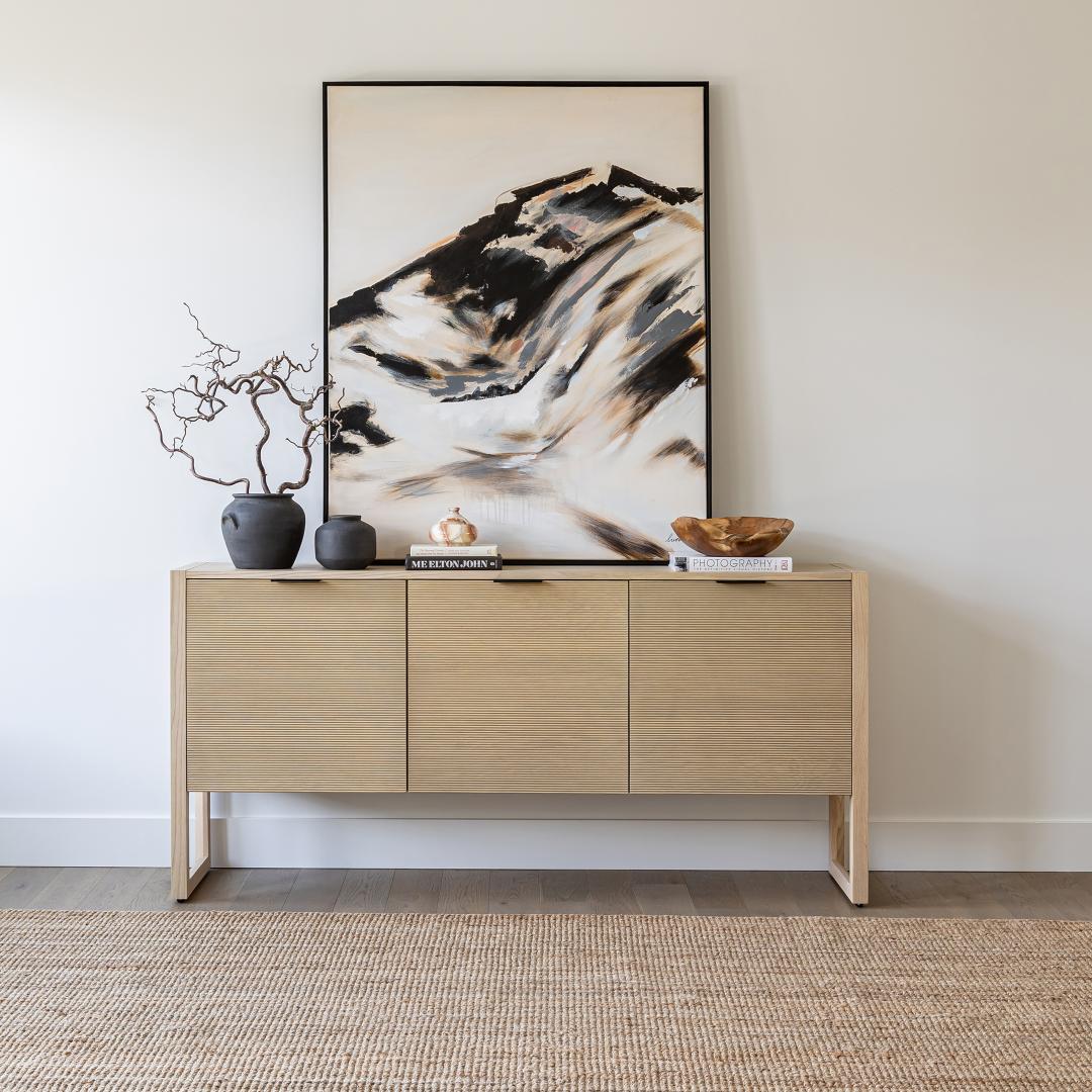 Irving 3 Door Sideboard - Natural