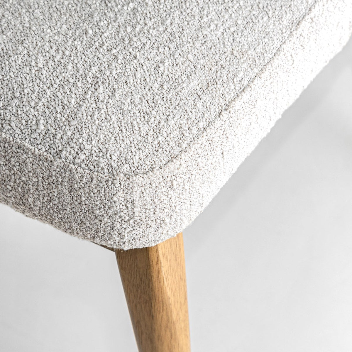 Fawcett Dining Chair - Taupe Boucle