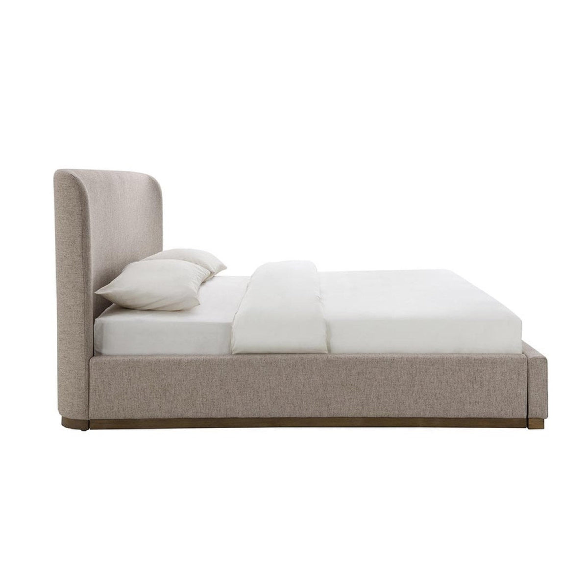 Faye King Bed Short - Perfect Taupe