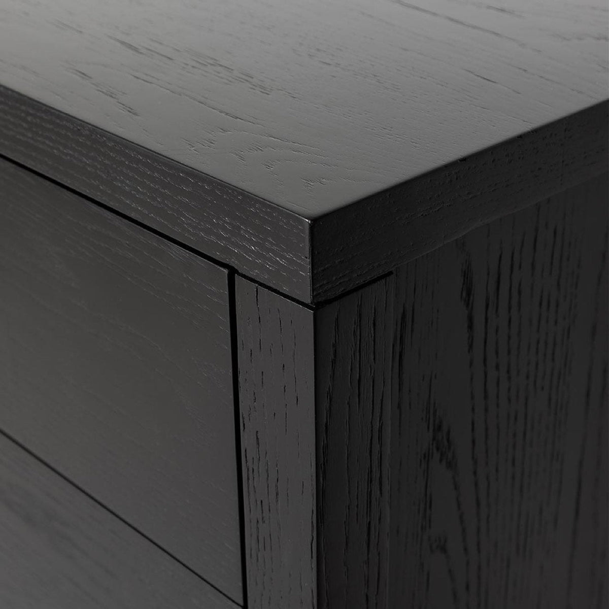 Hara 6 Drawer Dresser - Black