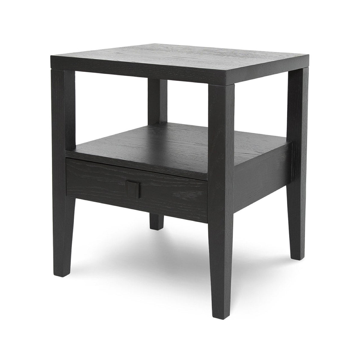 Hara 1 Drawer Accent Table - Black