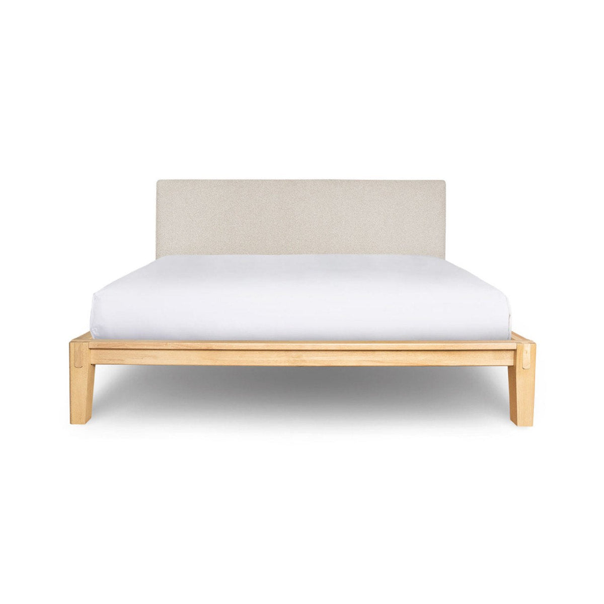 Luna Tool-Free Queen Bed - Buff