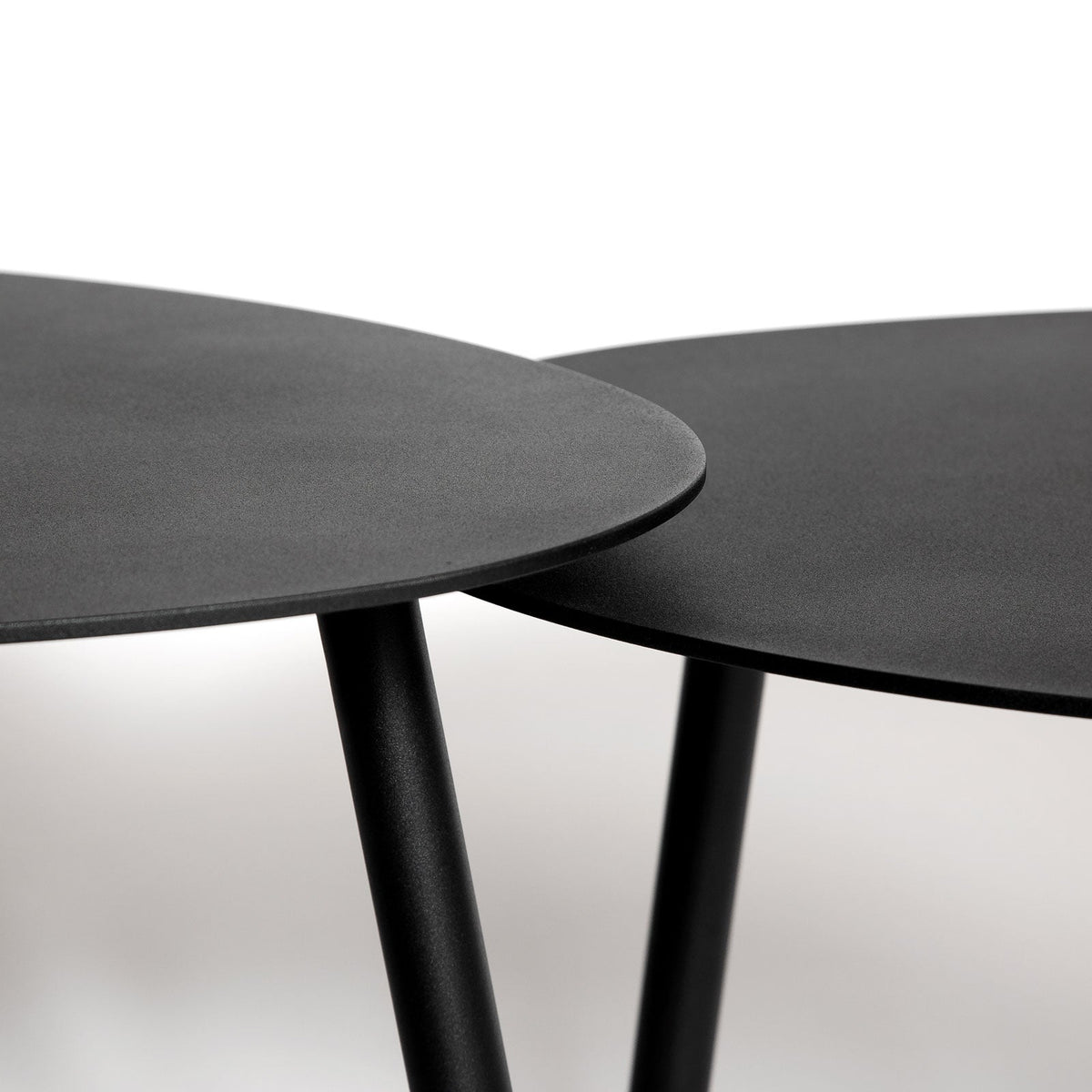 Malibu Coffee Table Set of 2 - Black