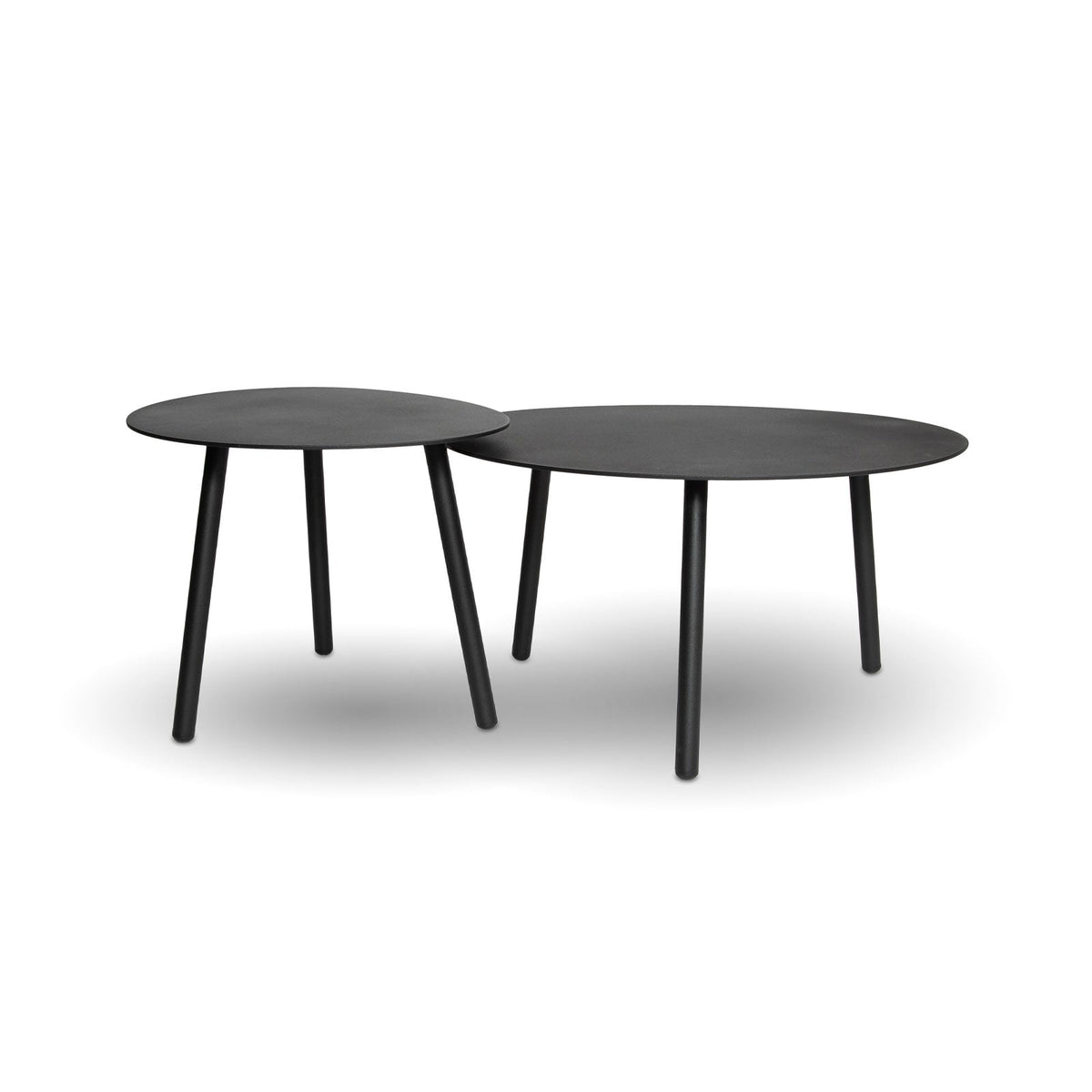 Malibu Coffee Table Set of 2 - Black